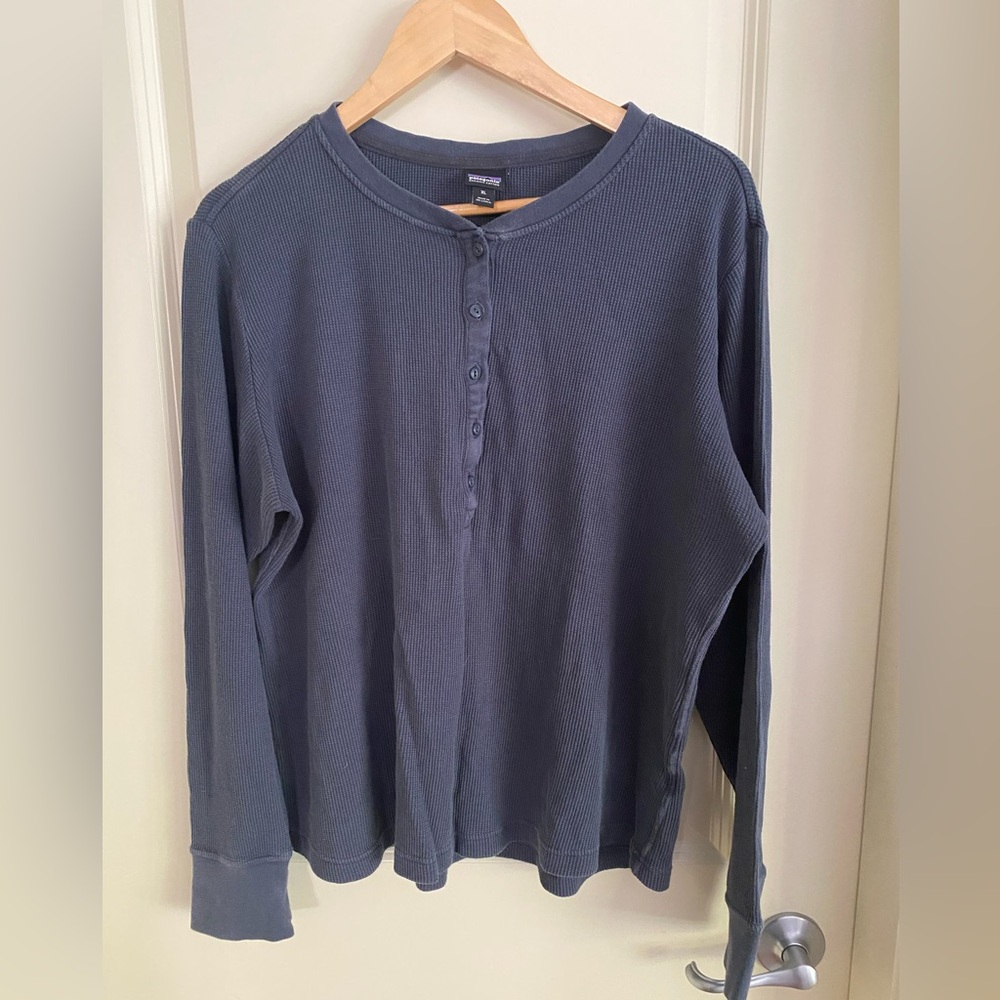 Patagonia Organic Cotton Shirt - slate blue